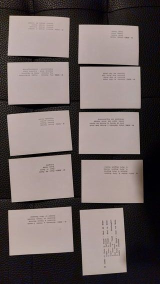 10 Cartoline - Roma Anni '50 Originali