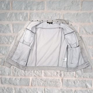 Cazadora Vaquera Silsilk Gris Claro Hombre