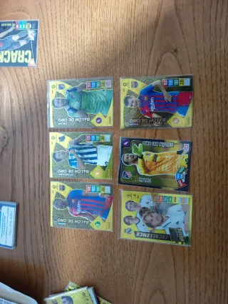 Lote Adrenalyn Balón de Oro y Invencibles