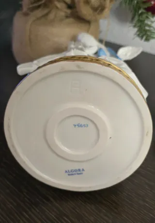 Figura porcelana Algora España Cupido