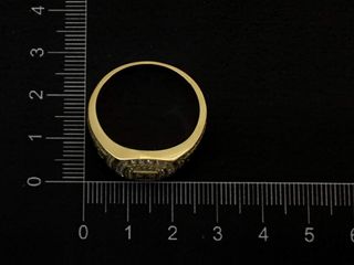 alianza oro 18k con circonita t. 25 (20,7 mm)