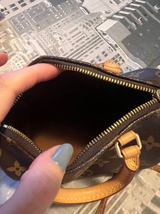 Bolso Louis Vuitton Nano Speedy Original