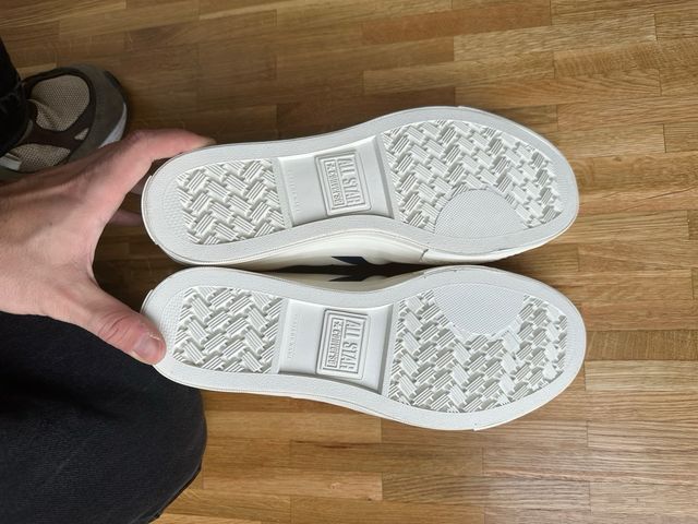 Converse All Star Hombre Beige/Blanco Talla 45