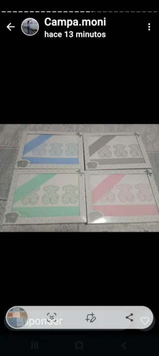 Sabanas de cuna con ositos