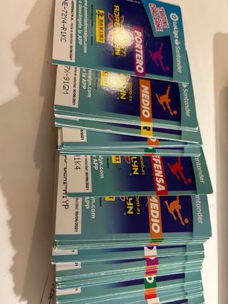 Lote cromos Adrenalyn 2020-2021