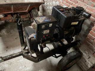 Generador eléctrico con remolque