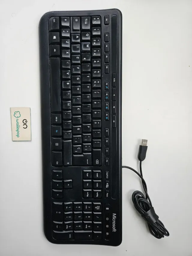 Teclado Microsoft Negro USB