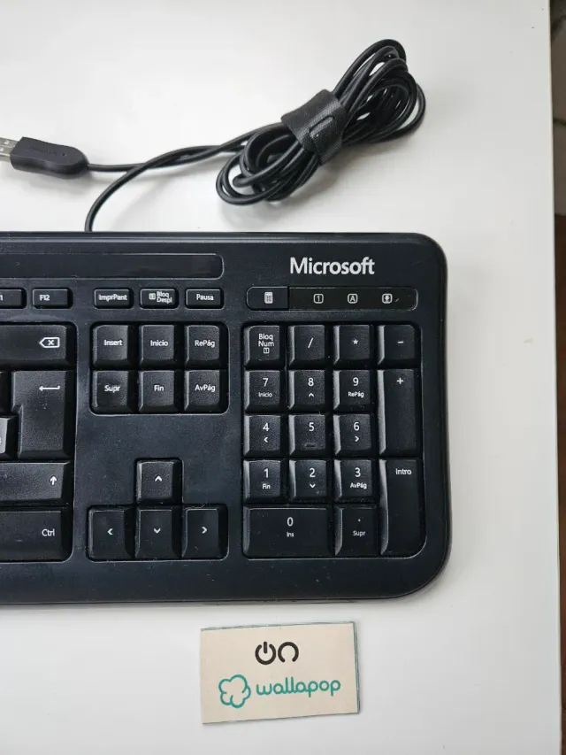 Teclado Microsoft Negro USB