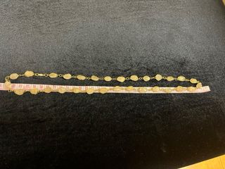 Collar Vintage Piedras Rosas y Doradas