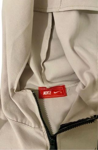 Nike Tech Fleece Chaqueta Beige Negra