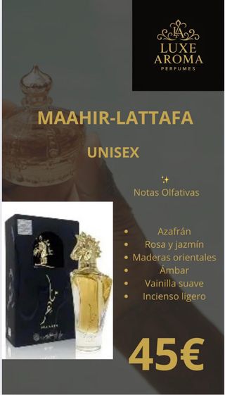 Perfume Lattafa Maahir Lattafa Unisex