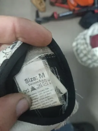 Guantes Dainese Moto Negro Blanco