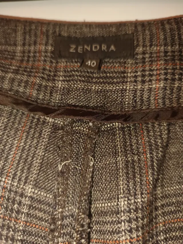 Pantalón Zendra cuadros