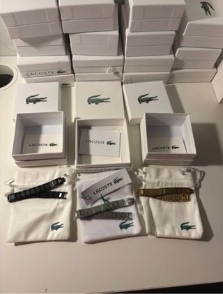 Pulsera Lacoste Oro y Plata