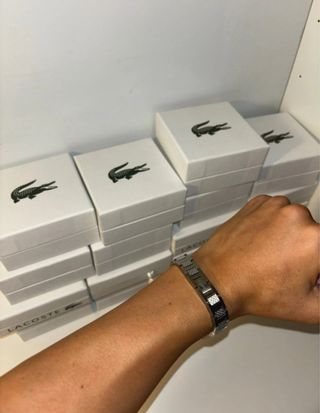 Pulsera Lacoste Oro y Plata