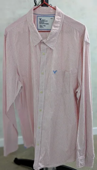 Camisa American Eagle Rayas Talla XXL