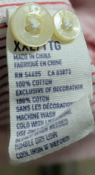 Camisa American Eagle Rayas Talla XXL