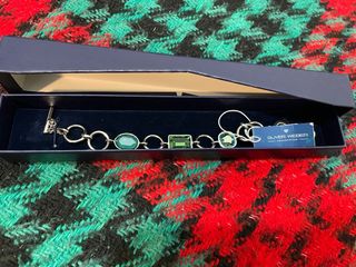 Bracciale Oliver Weber con pietre verdi