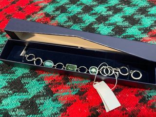 Bracciale Oliver Weber con pietre verdi