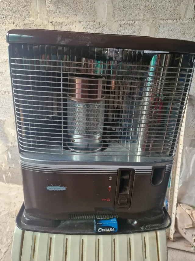 Estufa KAYOUMI Mixta Marrón/Plata