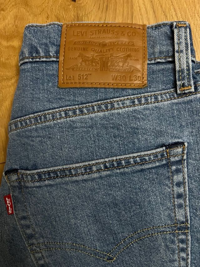 Vaqueros Levi's Strauss Hombre Azules Rotos