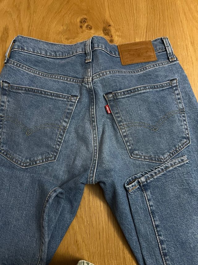 Vaqueros Levi's Strauss Hombre Azules Rotos