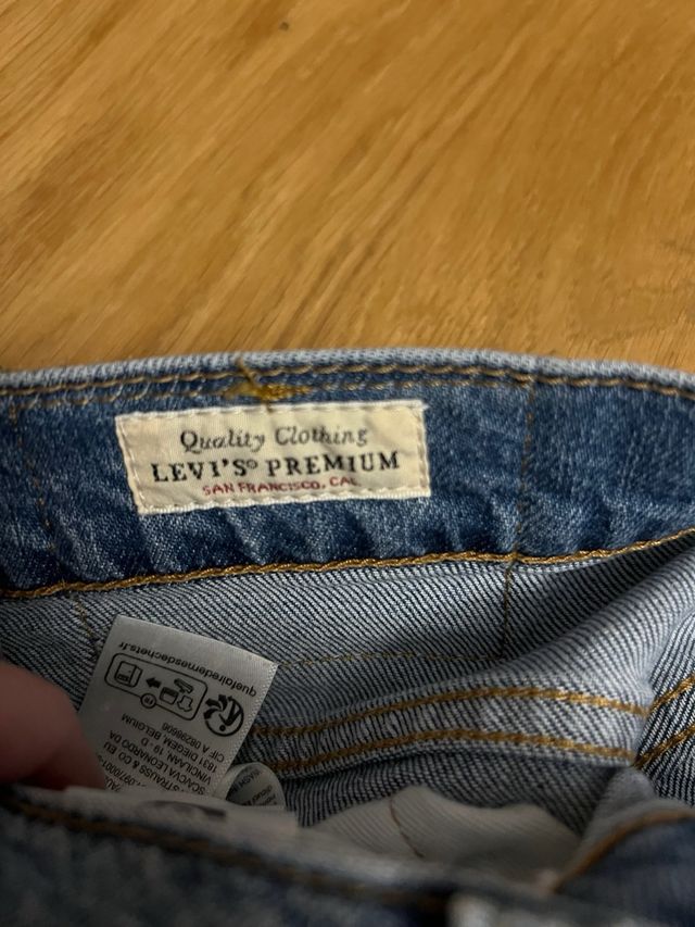 Vaqueros Levi's Strauss Hombre Azules Rotos
