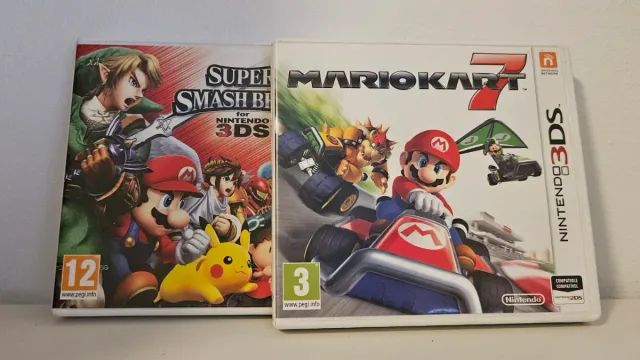 Lote 8 Cajas Juegos Nintendo 3DS