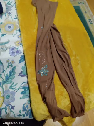 Medias patinaje artístico con pedrería