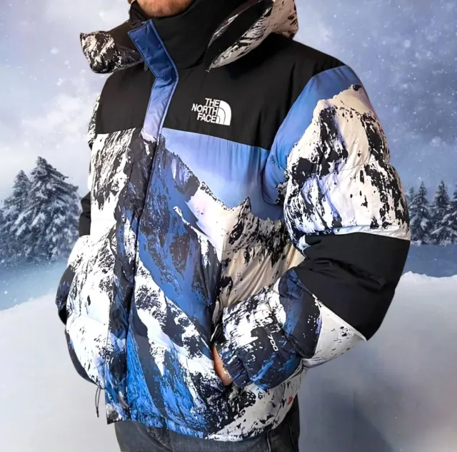 Abrigo The North Face x Supreme original