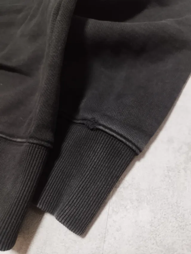 Sudadera Tommy Jeans Negra Logo Bordado