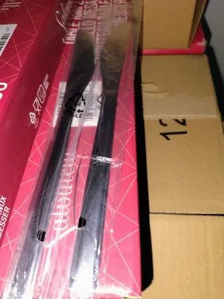 Set 12 Coltelli x 5 confeziono Tavola Inox Salvine