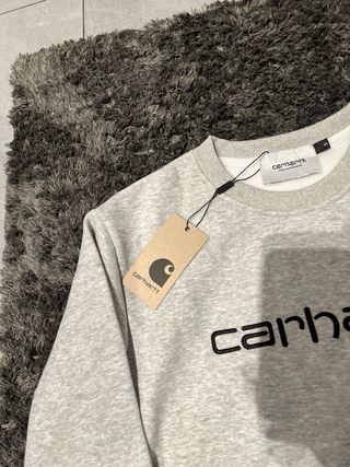 Sudadera Carhartt Gris Talla S