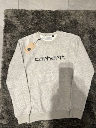 Sudadera Carhartt Gris Talla S
