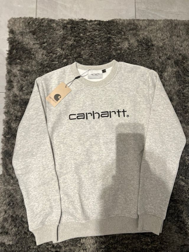 Sudadera Carhartt Gris Talla S