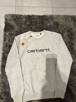 Sudadera Carhartt Gris Talla S