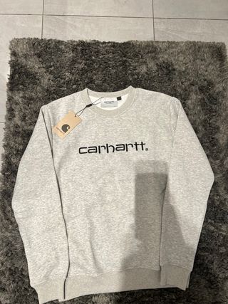 Sudadera Carhartt Gris Talla S