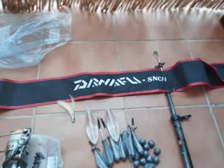 Caña kalikunnan 3 metros,carrete Mitchell 4000