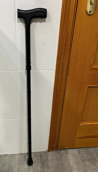 Bastón de apoyo plegable para mayores como nuevo