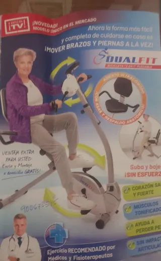 Bicicleta Estática Dualfit