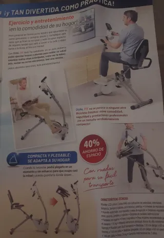 Bicicleta Estática Dualfit