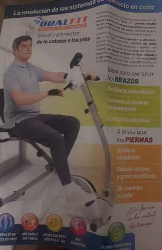 Bicicleta Estática Dualfit