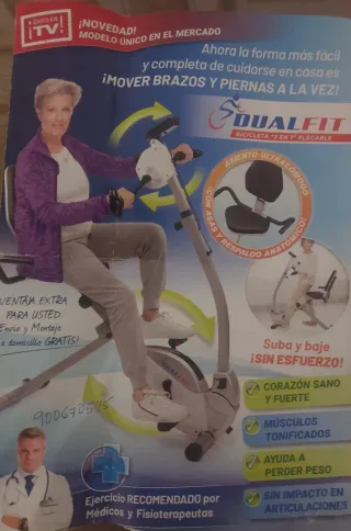 Bicicleta Estática Dualfit