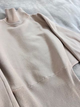 Vestido Zara Beige Talla M