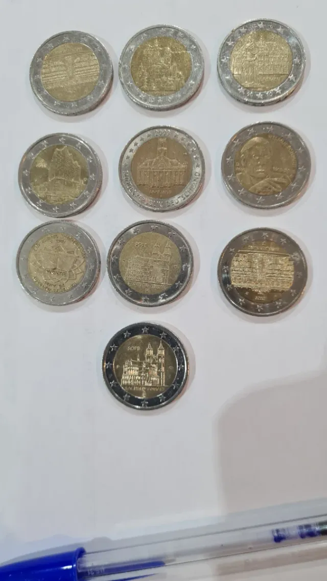 Monete 2 euro Germania