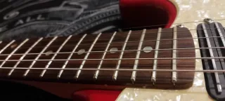 Guitarra Eléctrica Squier Affinity 1996 Roja