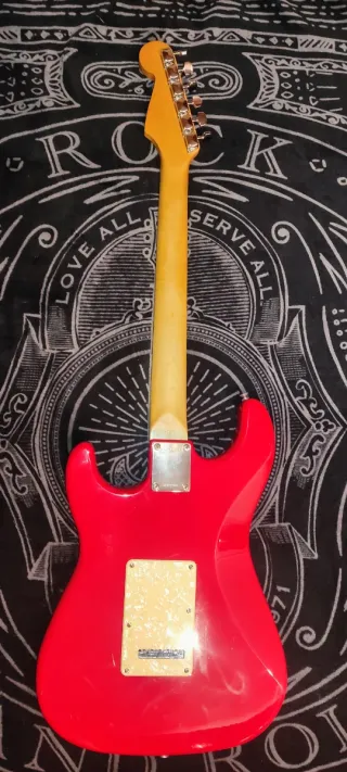 Guitarra Eléctrica Squier Affinity 1996 Roja