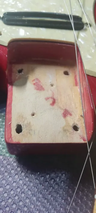 Guitarra Eléctrica Squier Affinity 1996 Roja