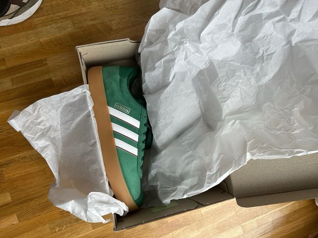 Adidas VL Court 3.0 Verde/Marrón Talla 44,5