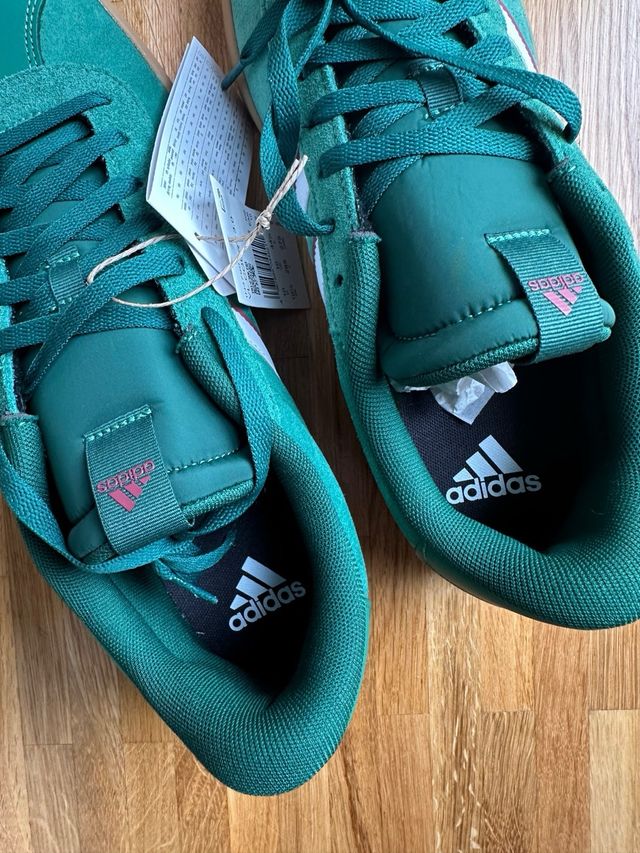 Adidas VL Court 3.0 Verde/Marrón Talla 44,5